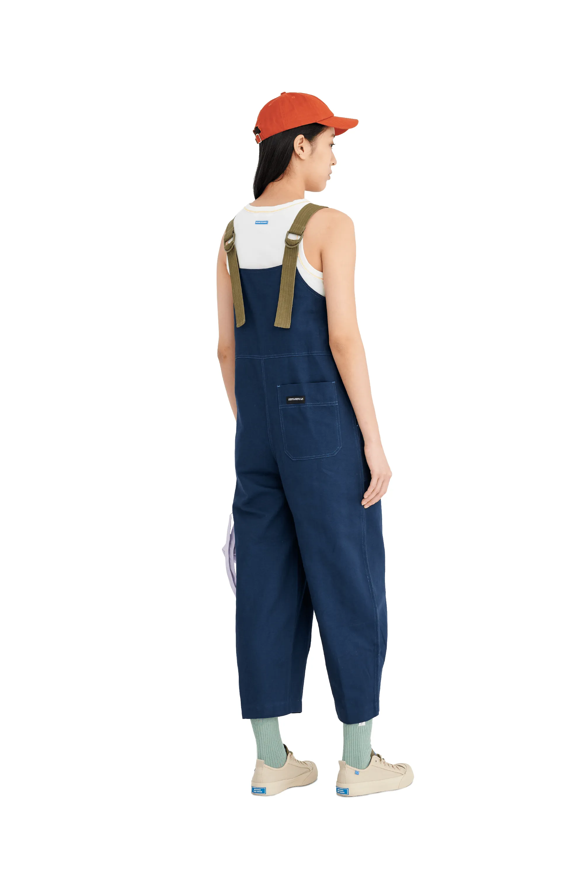 Utility Jumpsuit with Strap Detail