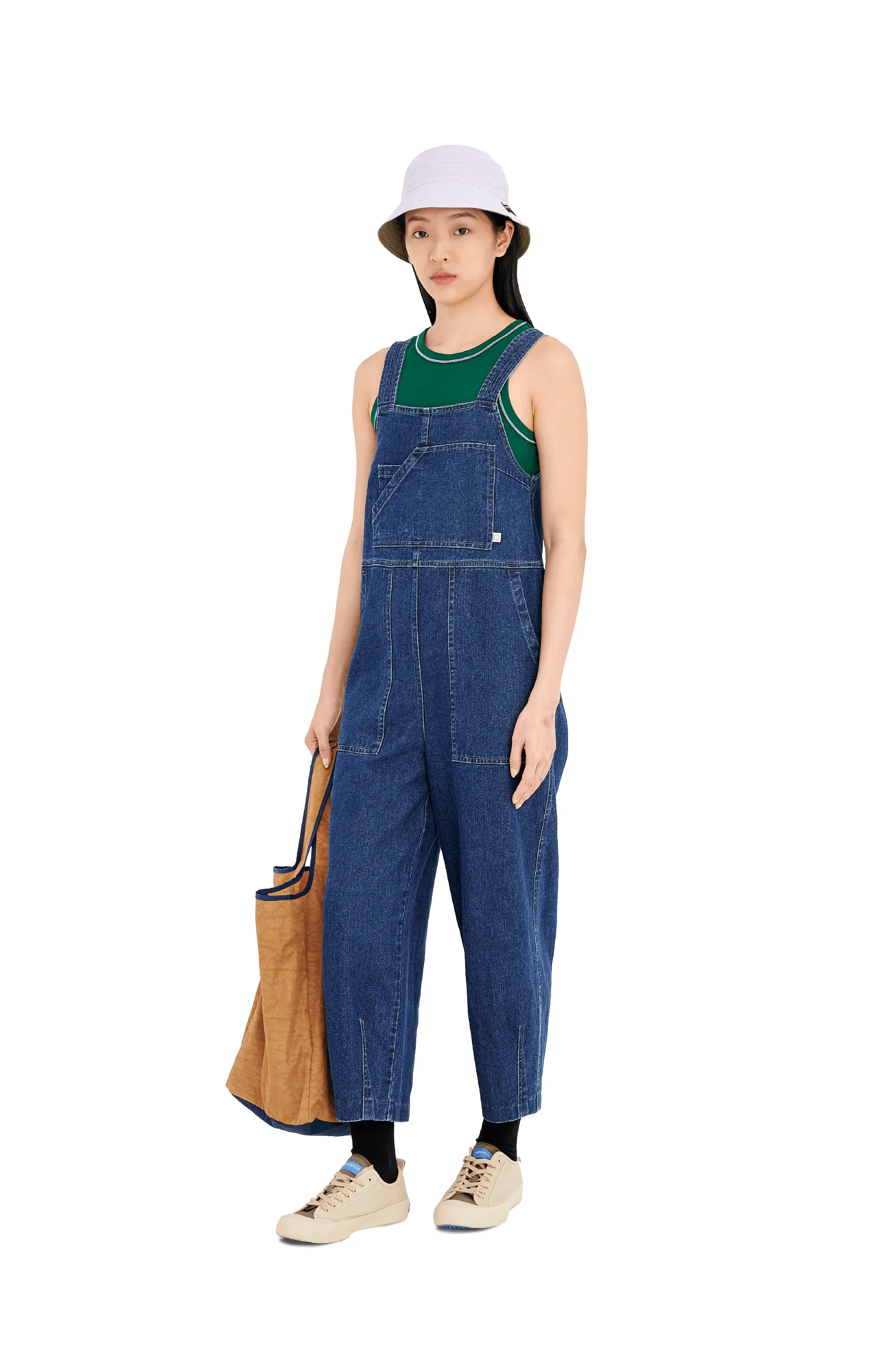 Utility Jumpsuit with Strap Detail