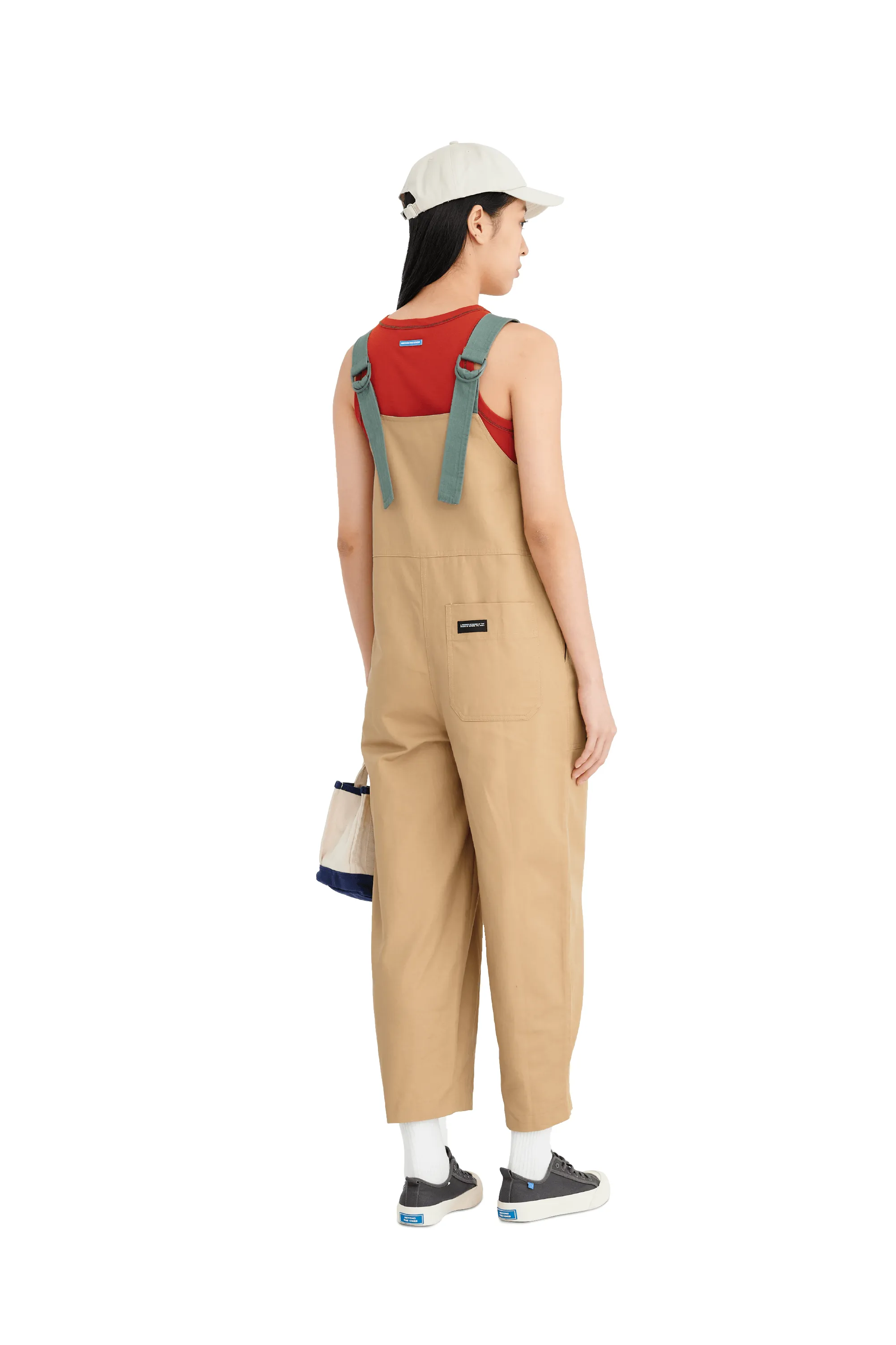 Utility Jumpsuit with Strap Detail