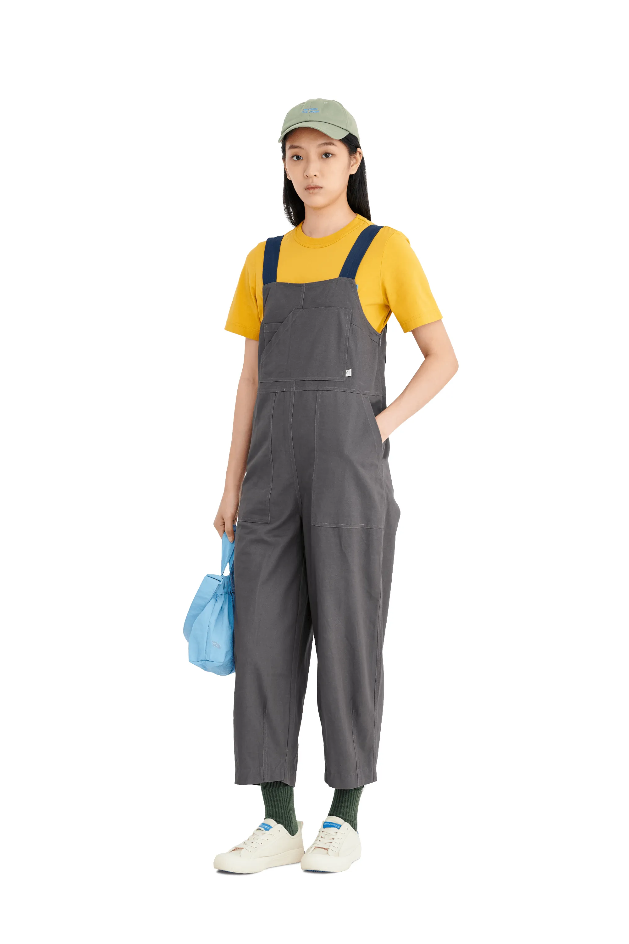 Utility Jumpsuit with Strap Detail