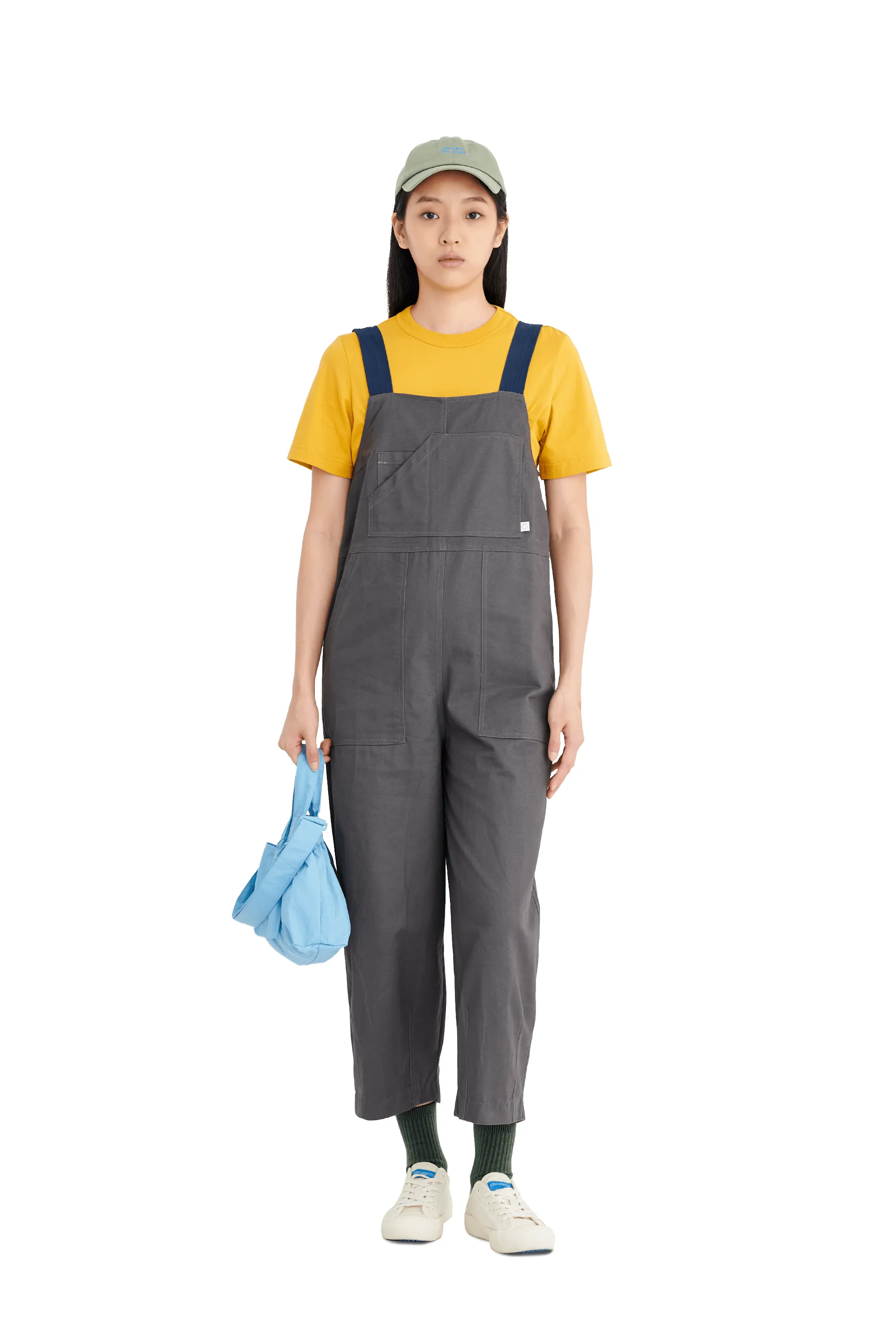 Utility Jumpsuit with Strap Detail