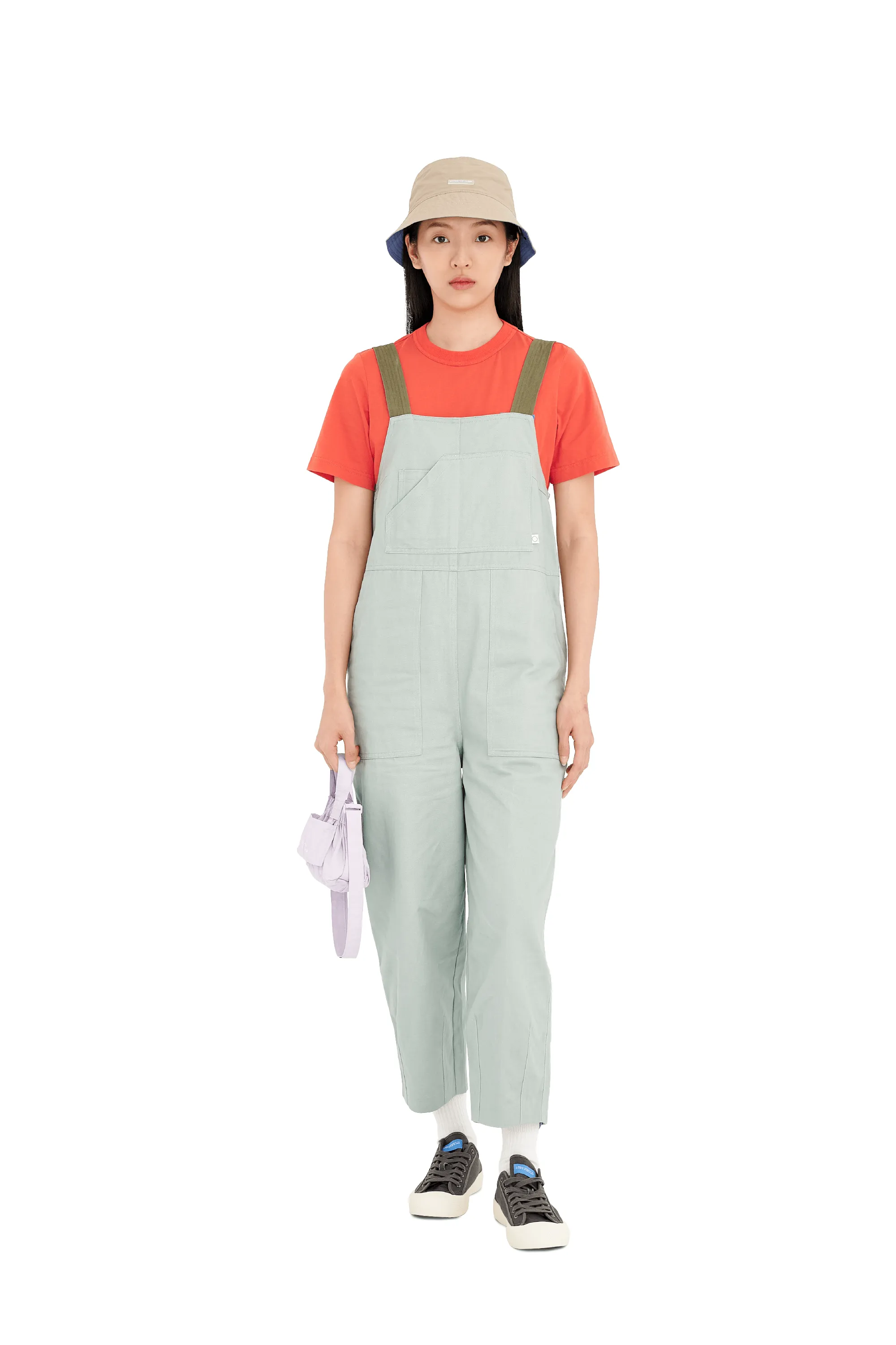 Utility Jumpsuit with Strap Detail