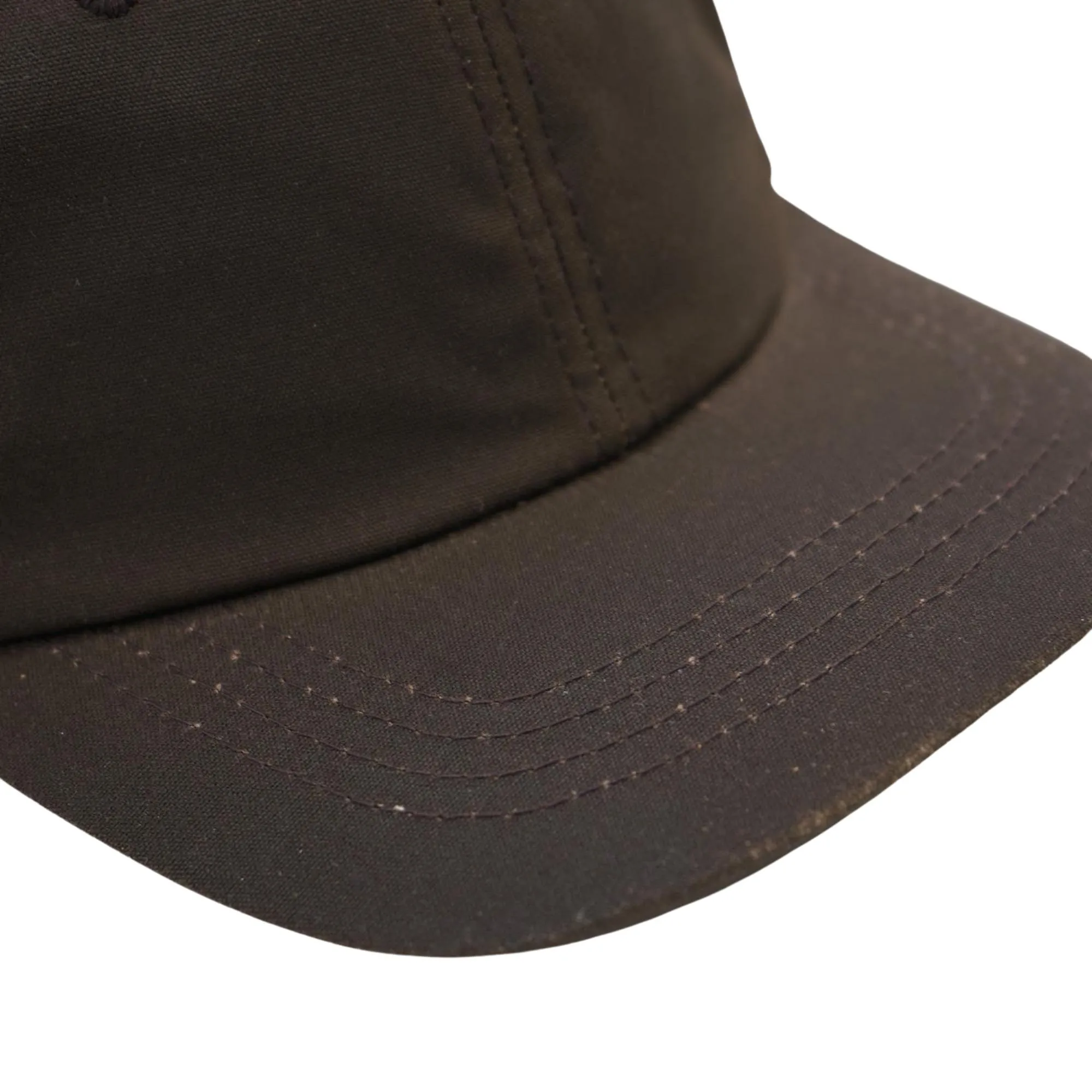 Waterproof Oilskin Cotton Baseball Cap, Adjustable Buckle, Handmade Hat