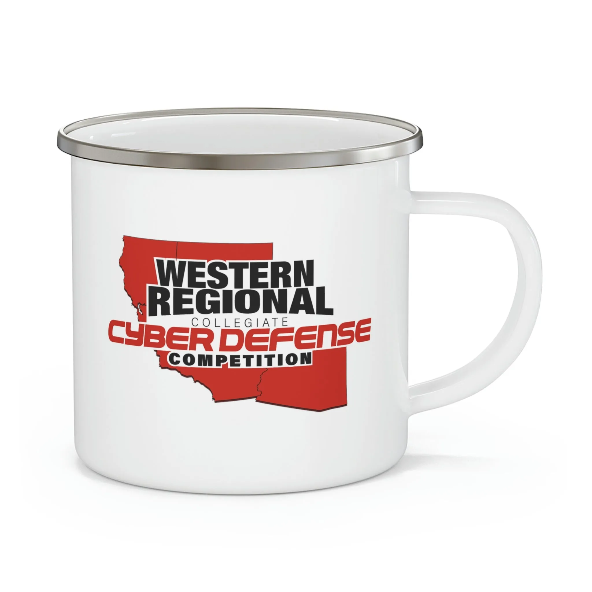 WRCCDC Enamel Camping Mug