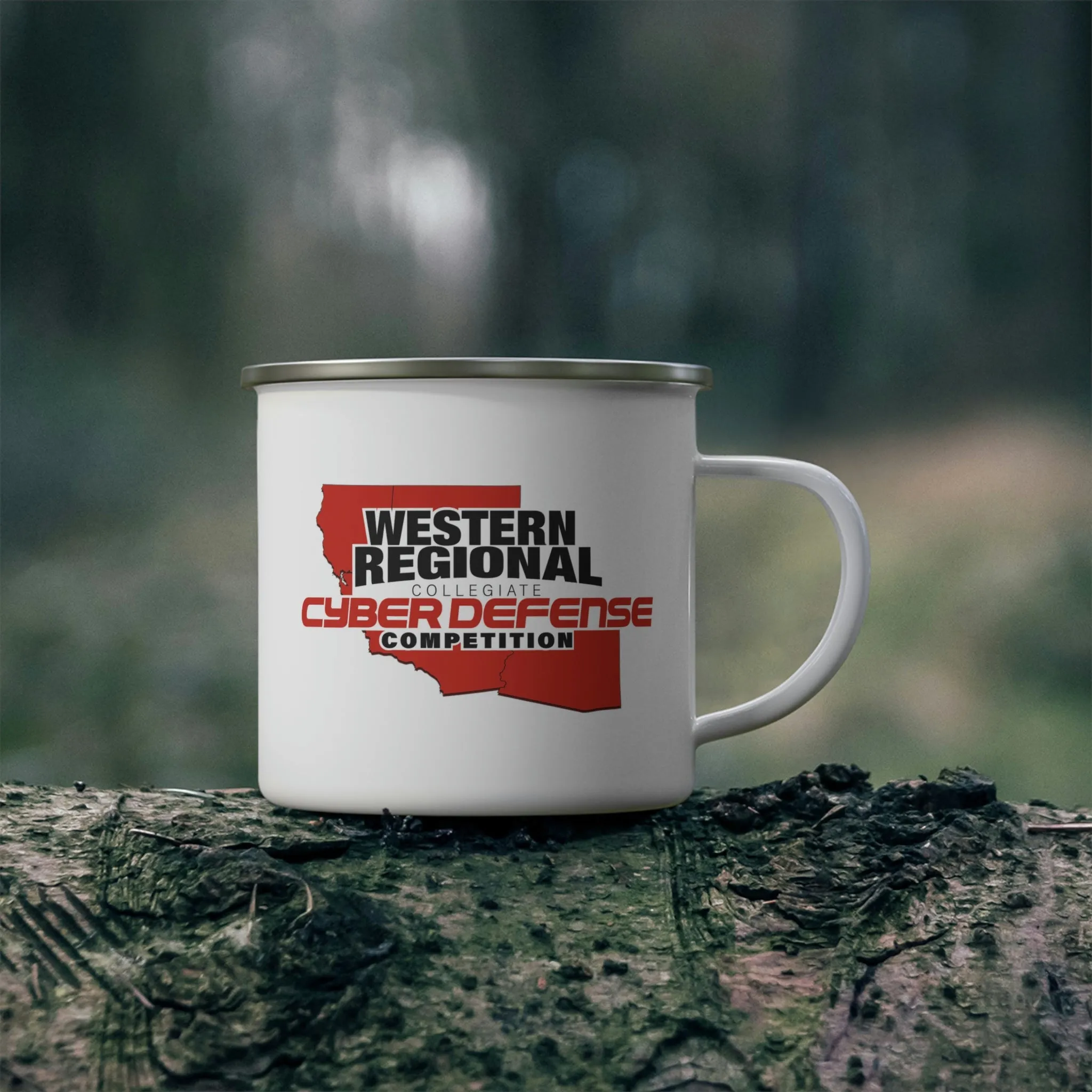 WRCCDC Enamel Camping Mug